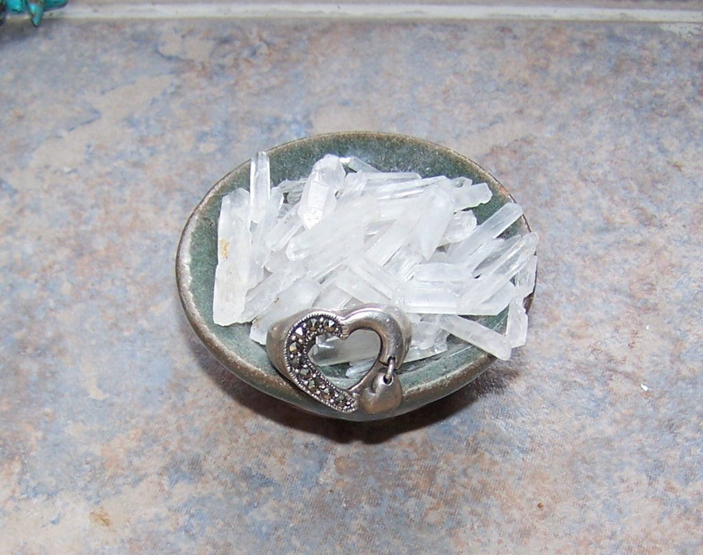 sterling 2 heart ring