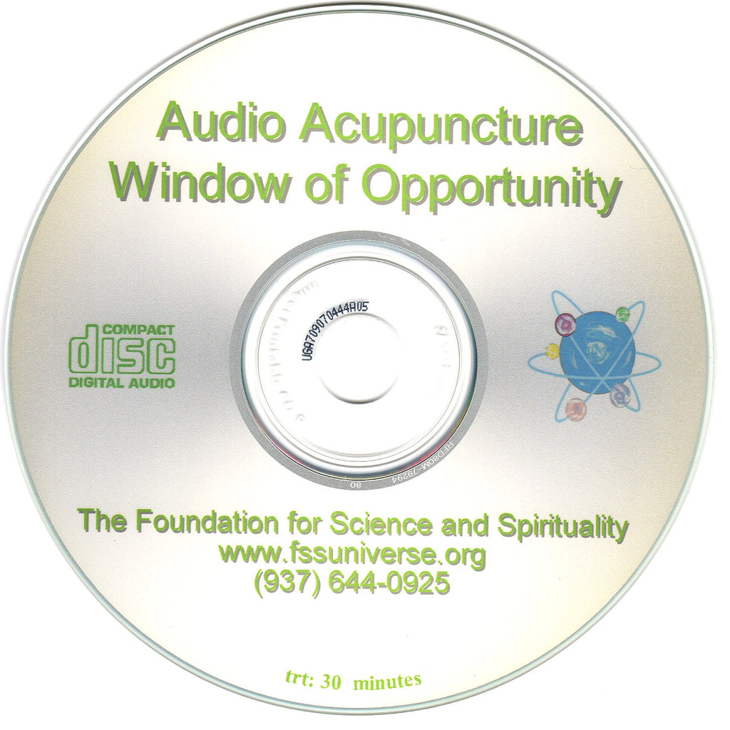 window of opportunity energy audio CD