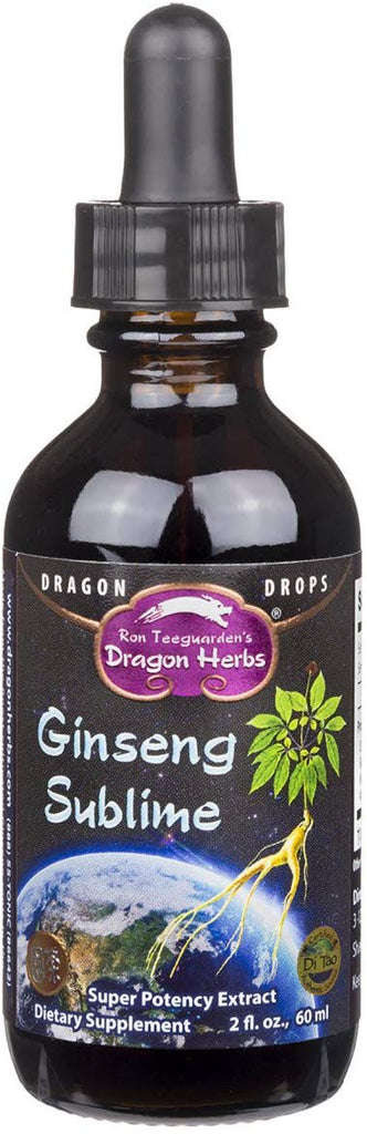 Ginseng Sublime 2 oz Herbal Tonic - Dragon Herbs