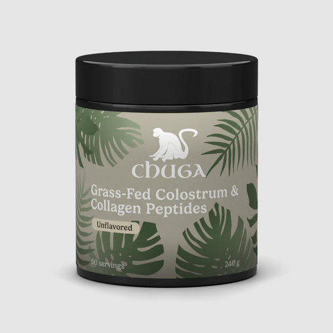 Grassfed Colostrum + Collagen Peptides 240g powder - Unflavored - Chuga