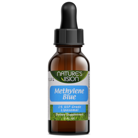 Methylene Blue 1% USP Grade Liposomal 2oz - Nature's Vision
