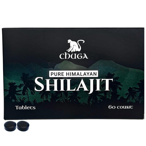 Himalayan Shilajit Tablets 60 count 200mg - Chuga