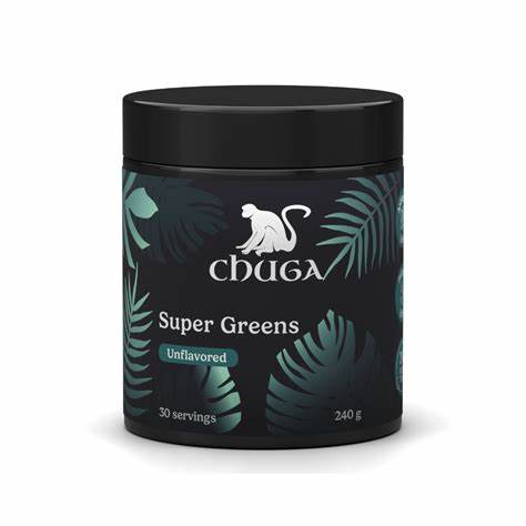 Super Greens 240g powder - Unflavored - Chuga
