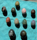 Solid stone Eggs good for Easter - Large