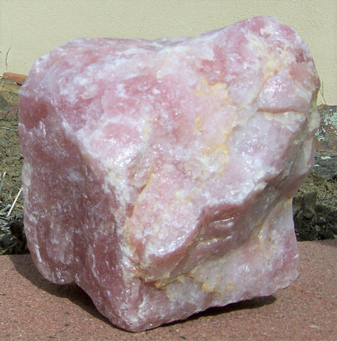 large pink quartz