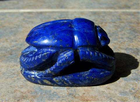 carved scarab