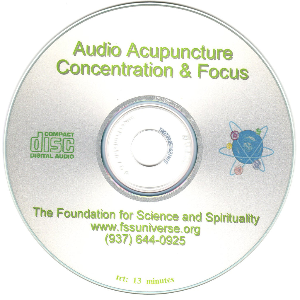 concentration and focus energy audio CD