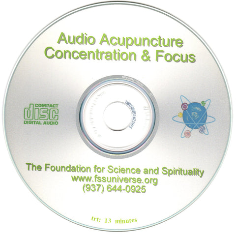 concentration and focus energy audio CD