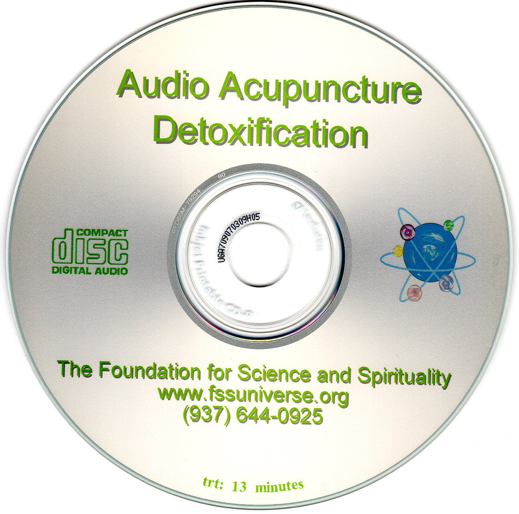 detoxification energy audio CD