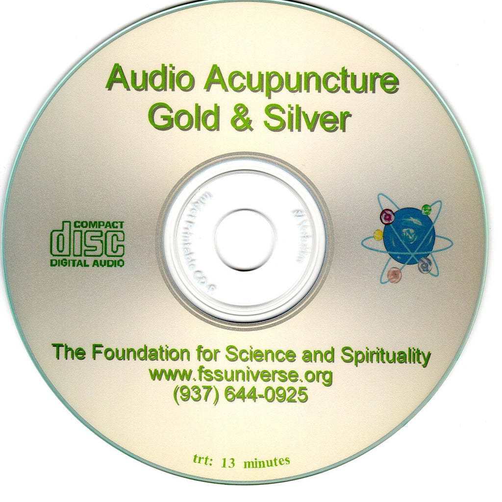 gold and silver energy audio CD