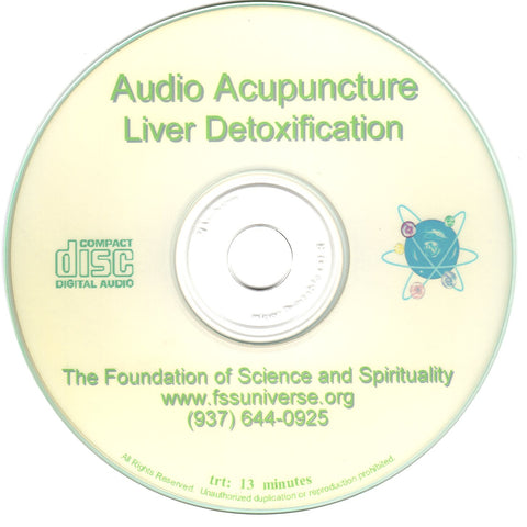 liver detoxification energy audio CD
