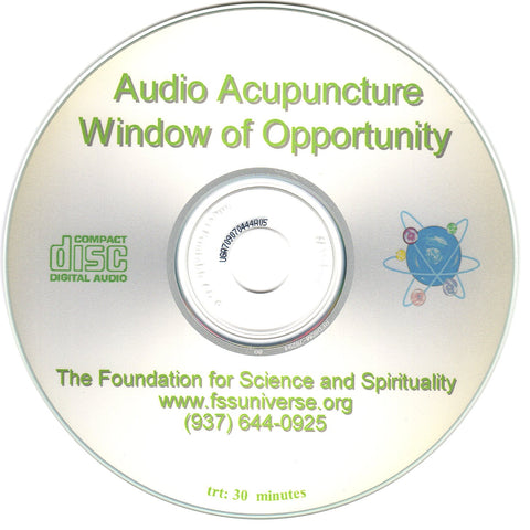 window of opportunity energy audio CD