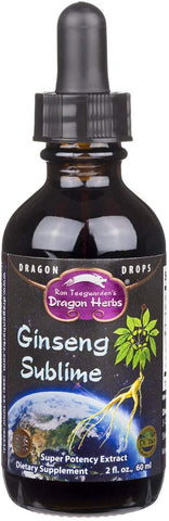 Ginseng Sublime 2 oz Herbal Tonic - Dragon Herbs