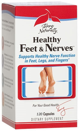 Healthy Feet & Nerves - 60 Vegetarian Capsules -  Terry Naturally