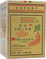 Superior 4 Star Brand Concentrated Korean Ginseng Extract