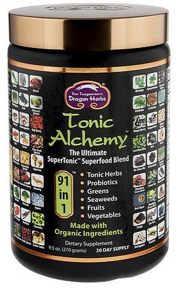 Tonic Alchemy 91 in 1 - The Ultimate SuperTonic Superfood Blend 9.5 oz - Dragon Herbs