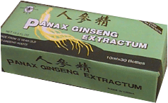 Panax Ginseng Extractum,Green Box 30x10 ml